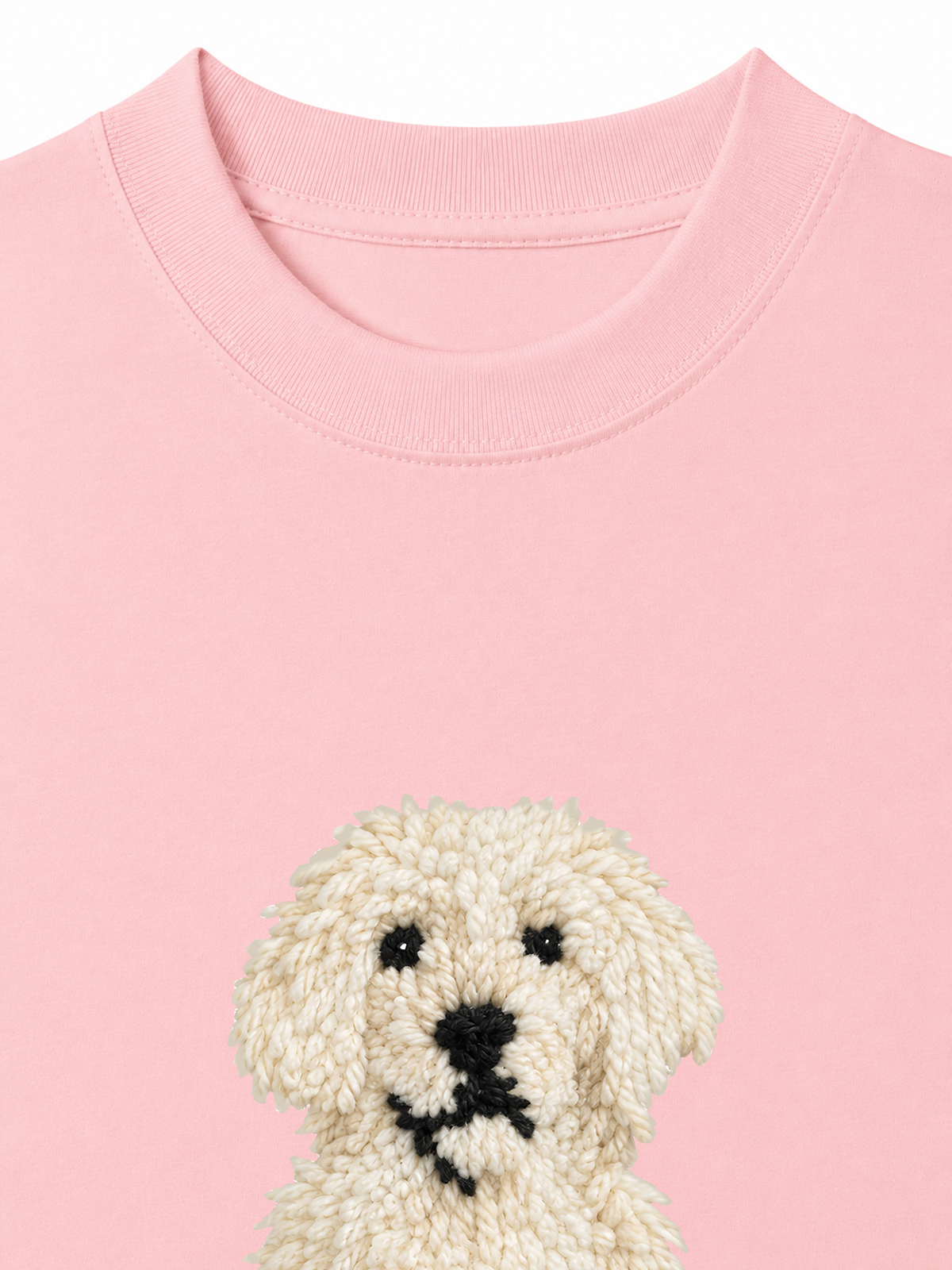 Áo Thun Relaxed Fit White Puppy