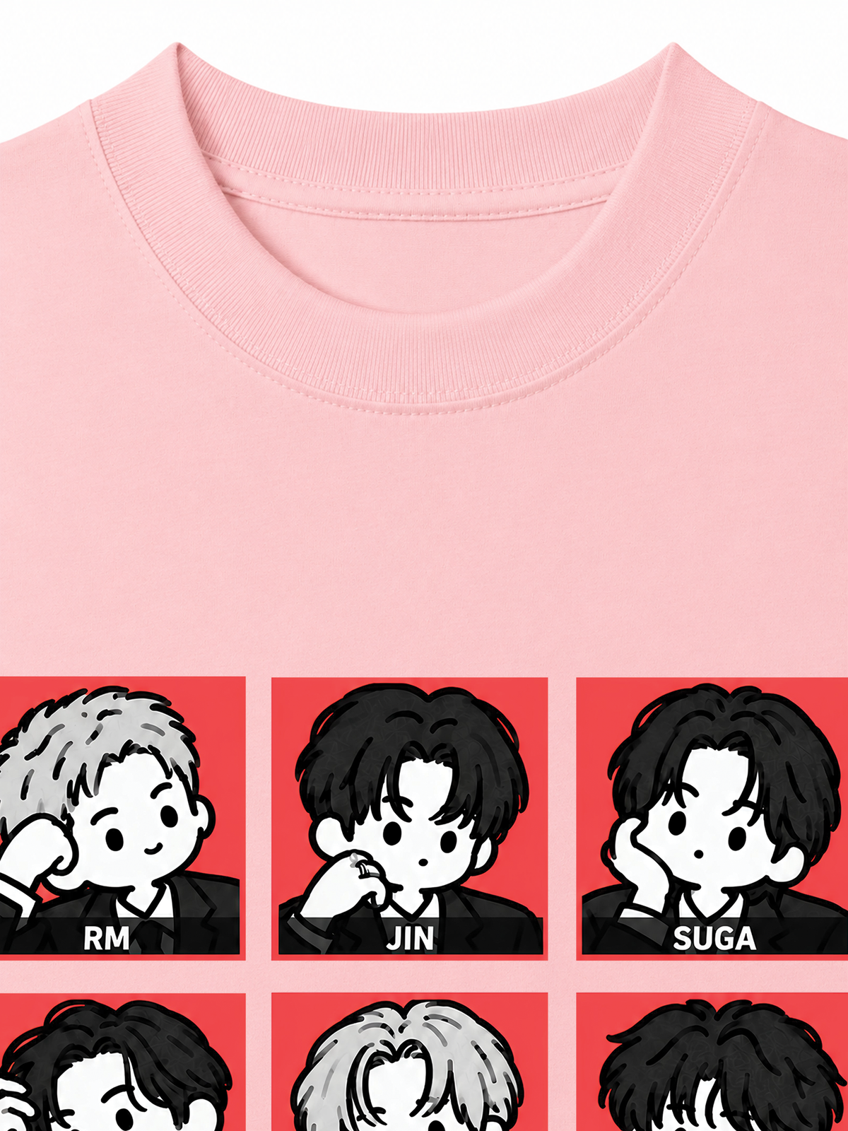 Áo Thun Relaxed Fit Bangtan Boys