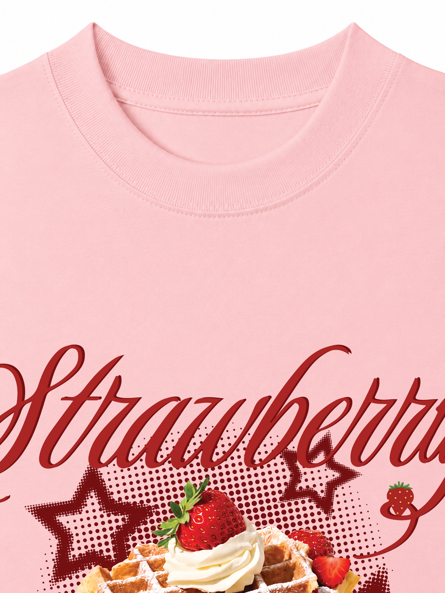 Áo Thun Relaxed Fit Strawberry With Star