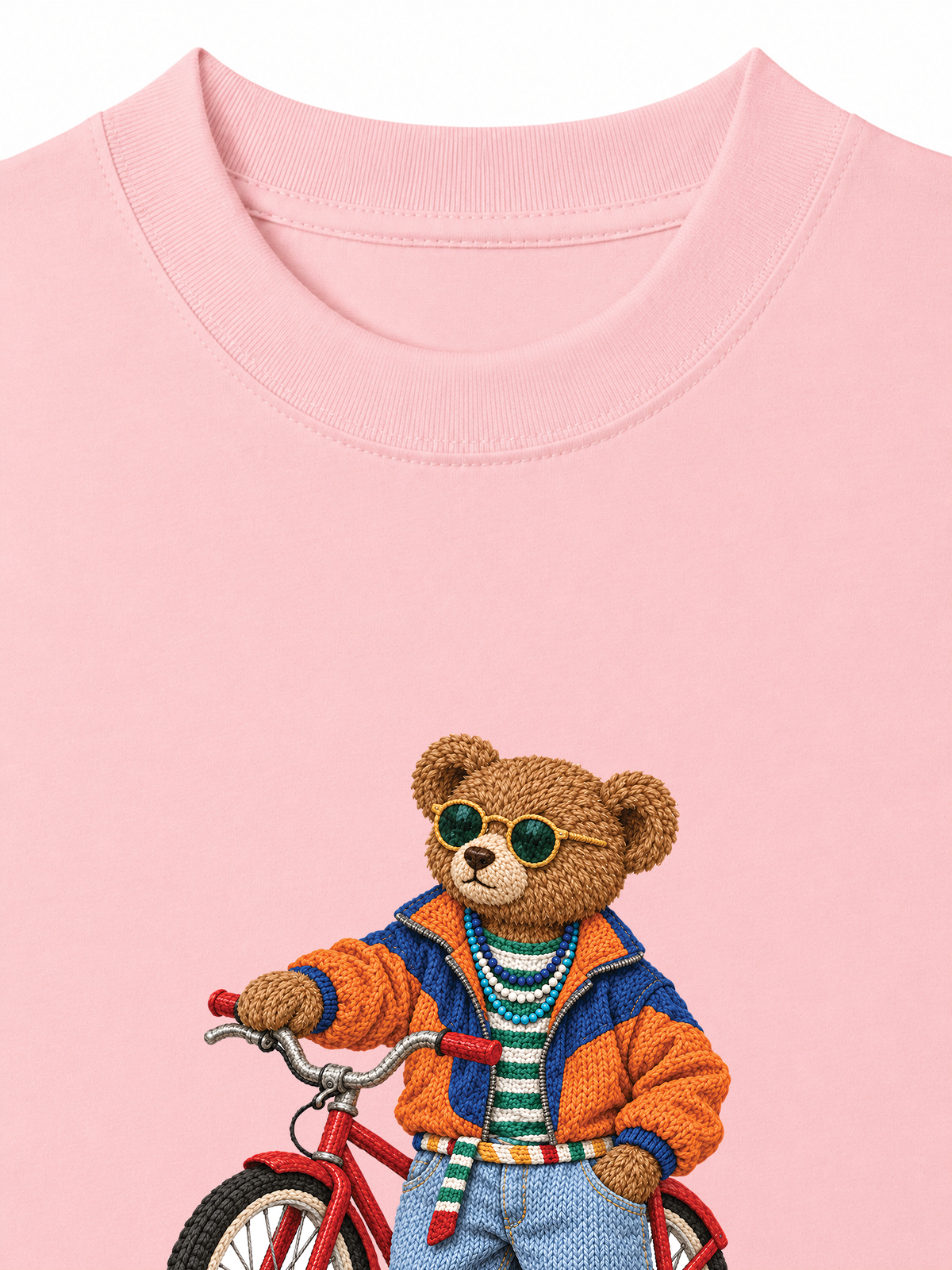 Áo Thun Relaxed Fit Bear Cycling