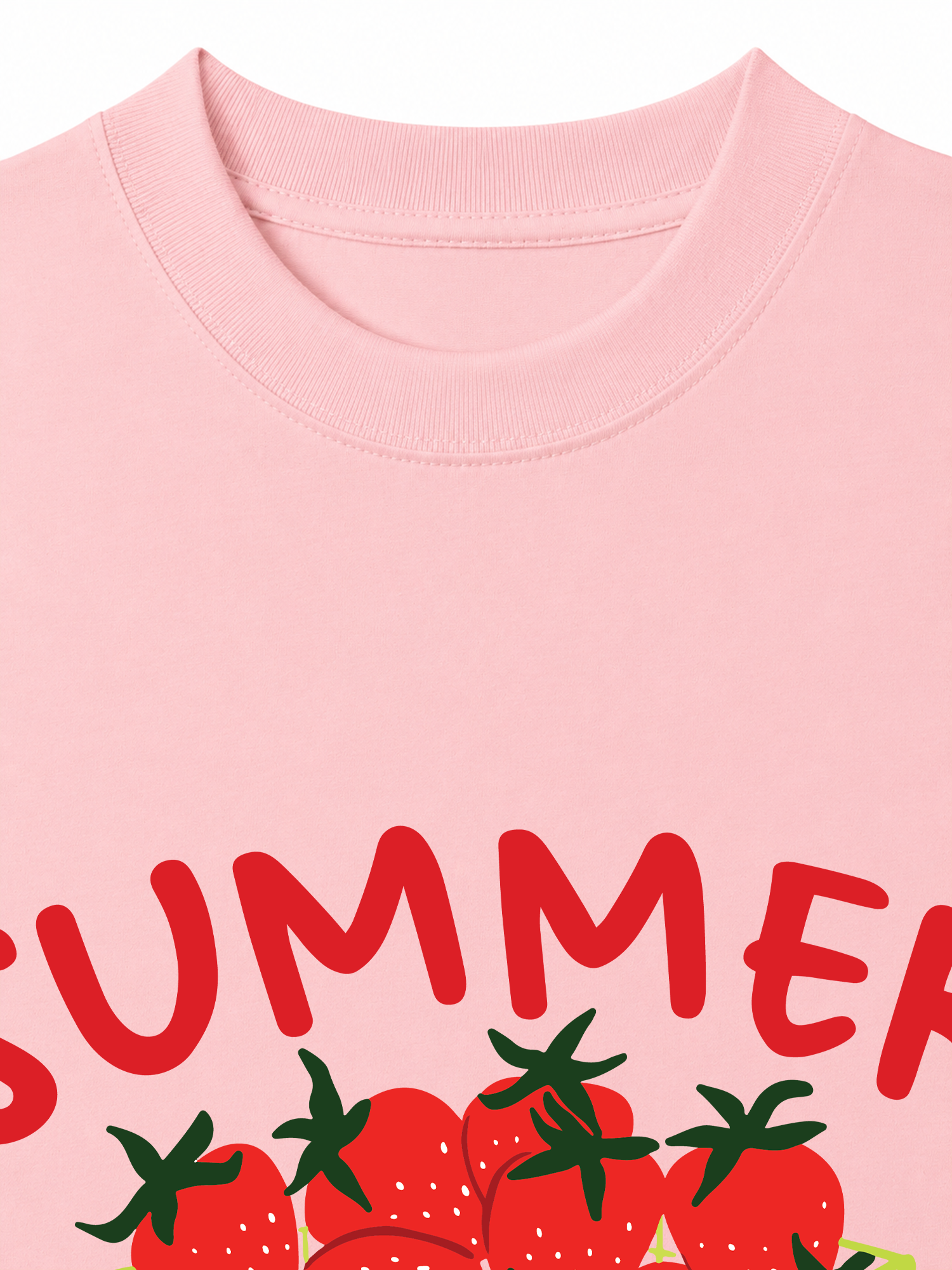 Áo Thun Relaxed Fit Tropical Strawberry