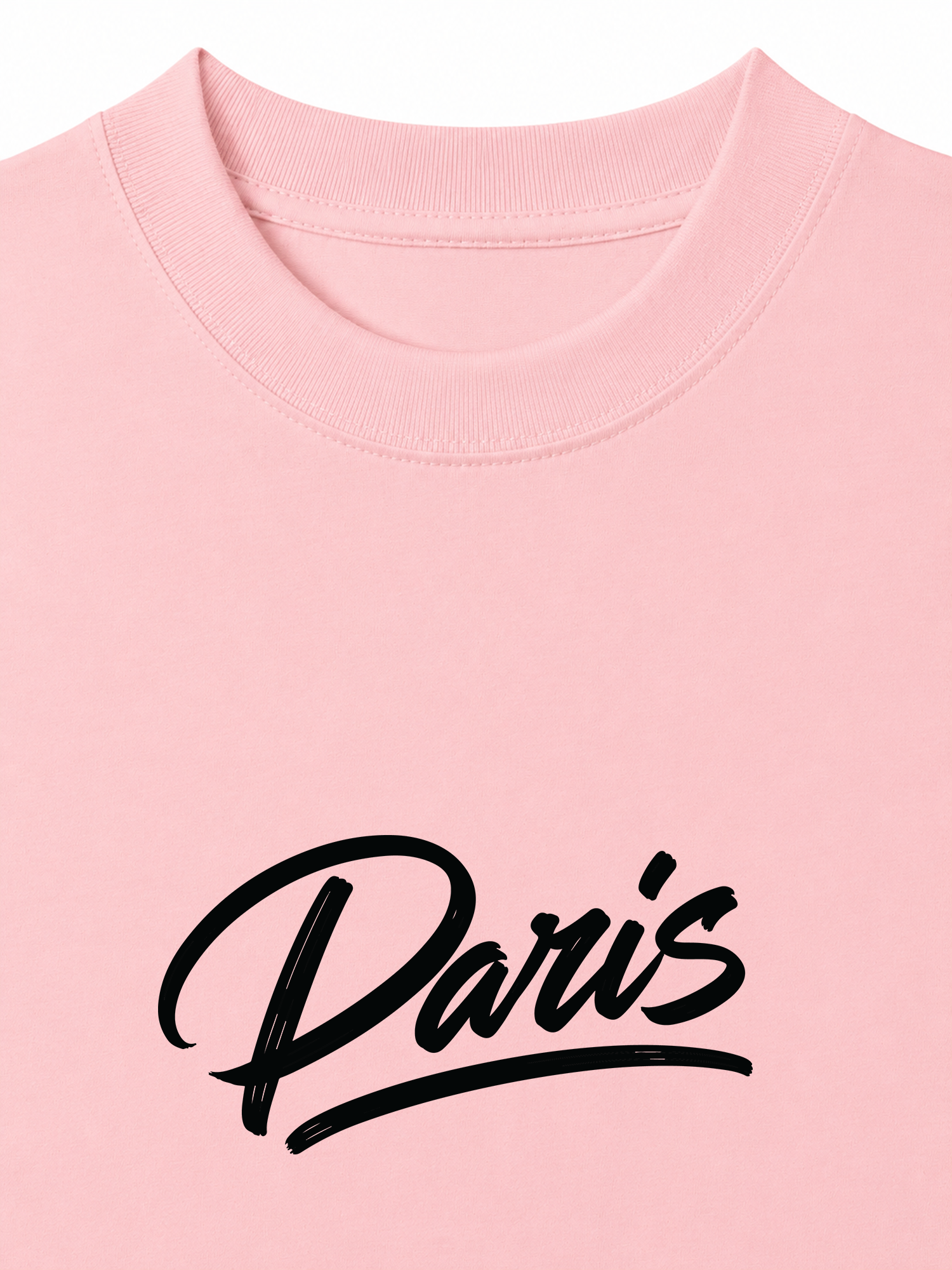 Áo Thun Relaxed Fit Paris Basic Logo
