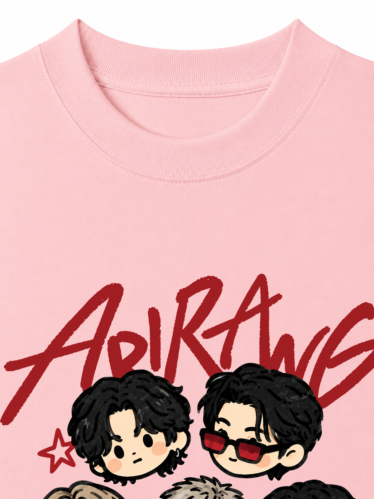 Áo Thun Relaxed Fit BTS Chibi cute