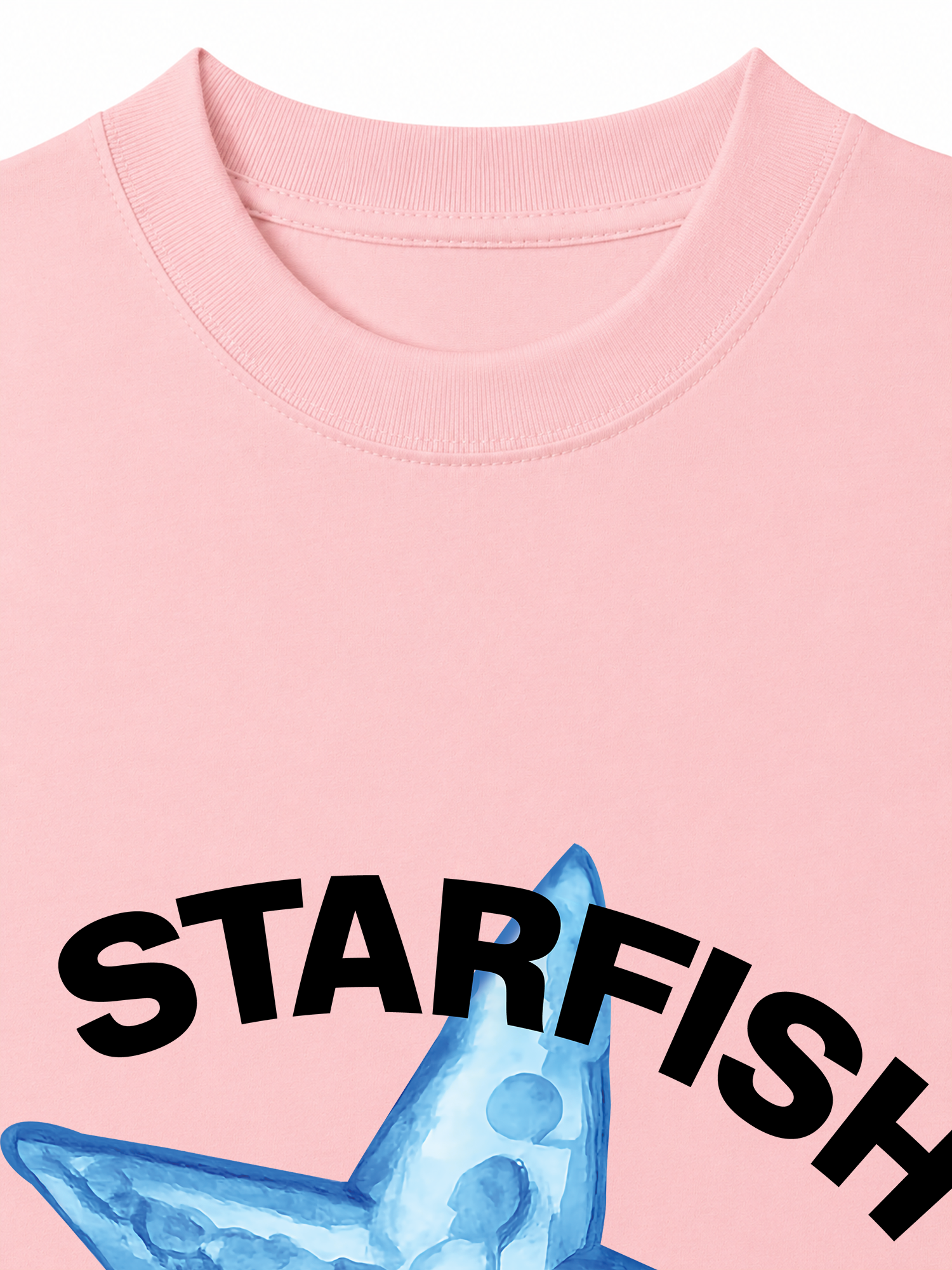 Áo Thun Relaxed Fit Tropical Bing Blue Starfish