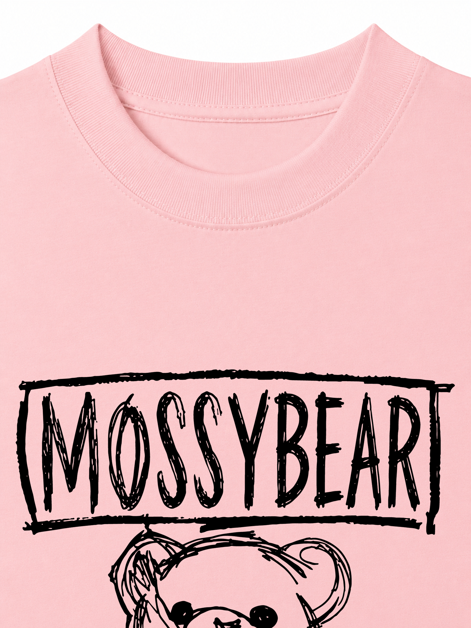 Áo Thun Relaxed Fit Mossy Bear Basic Bear