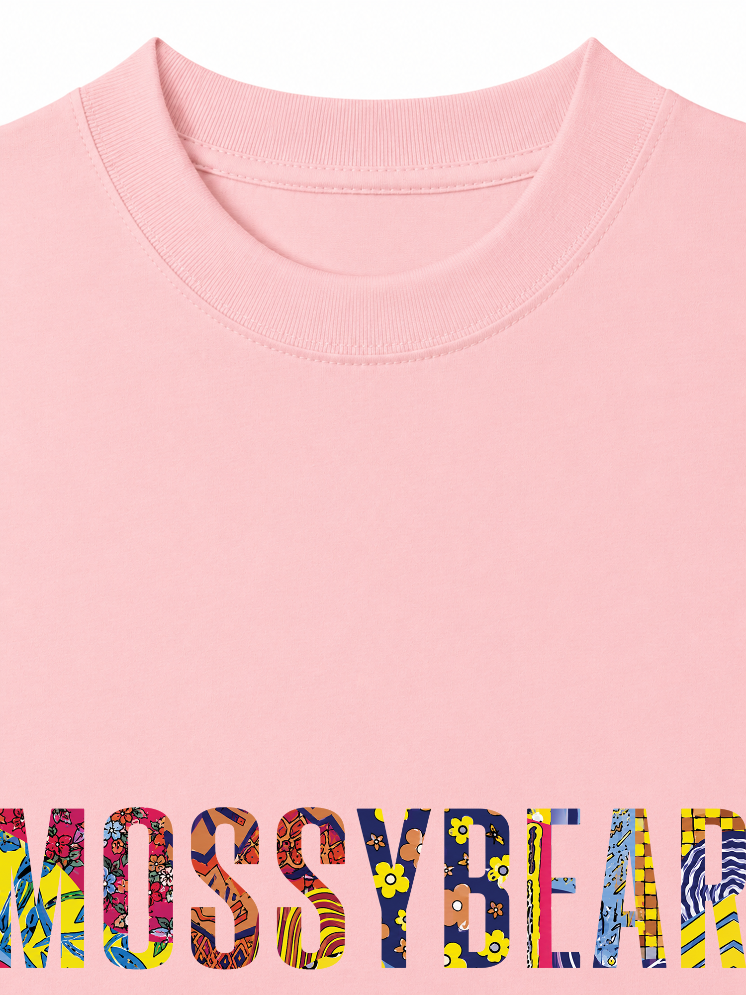 Áo Thun Relaxed Fit Mossy Bear Retro Logo