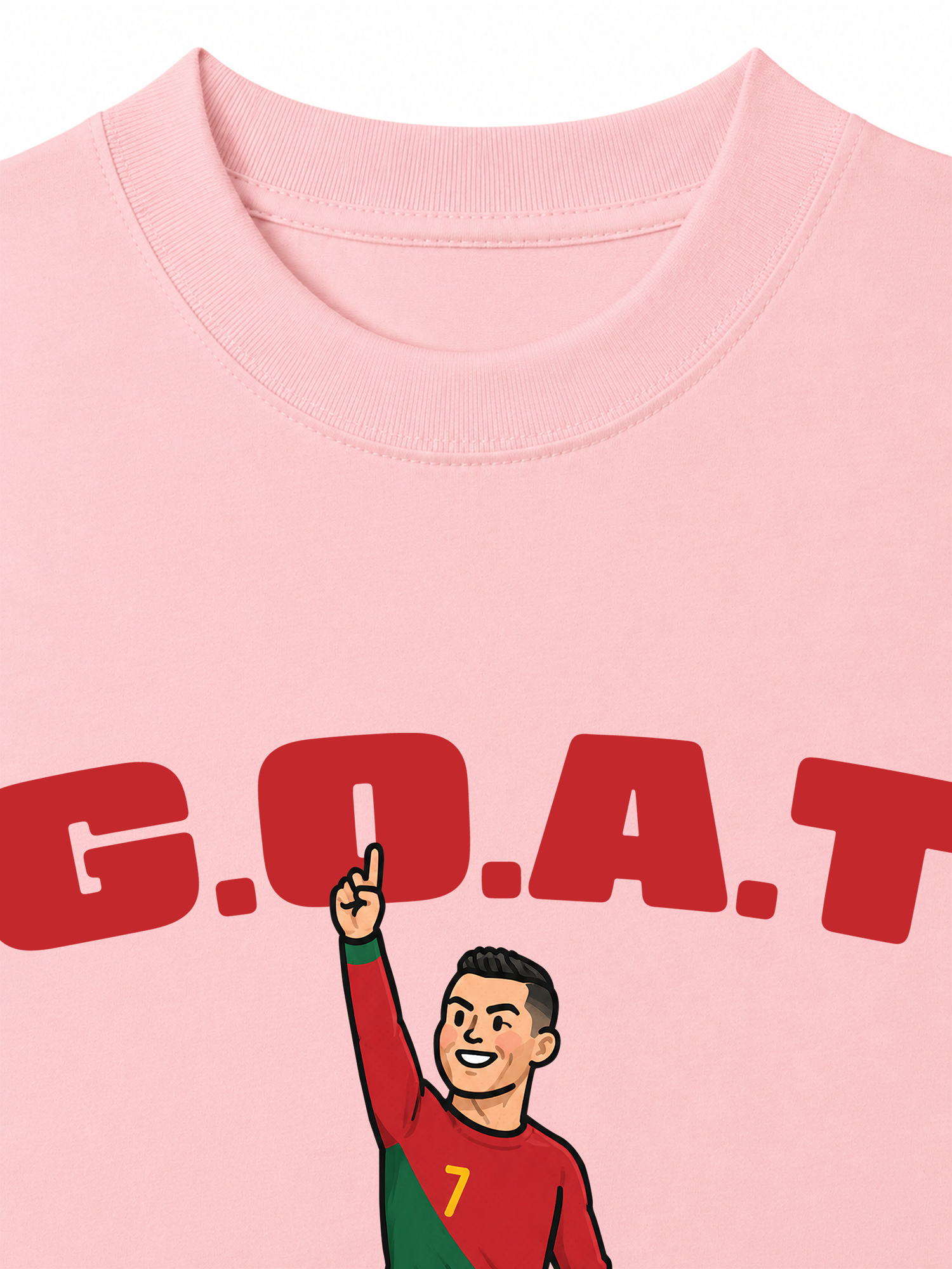 Áo Thun Relaxed Fit Soccer 7 G.O.A.T