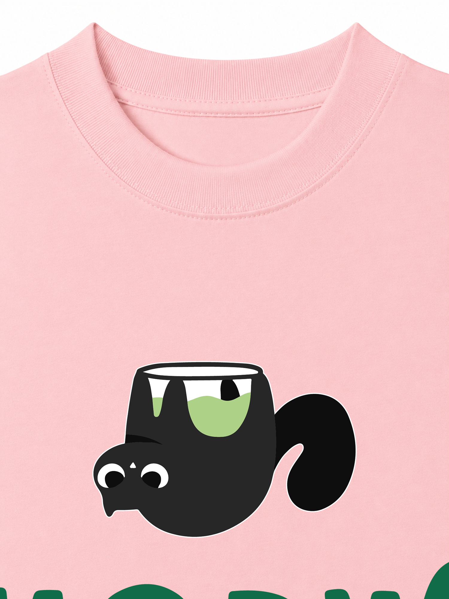 Áo Thun Relaxed Fit Soft Paw Meaw-tcha
