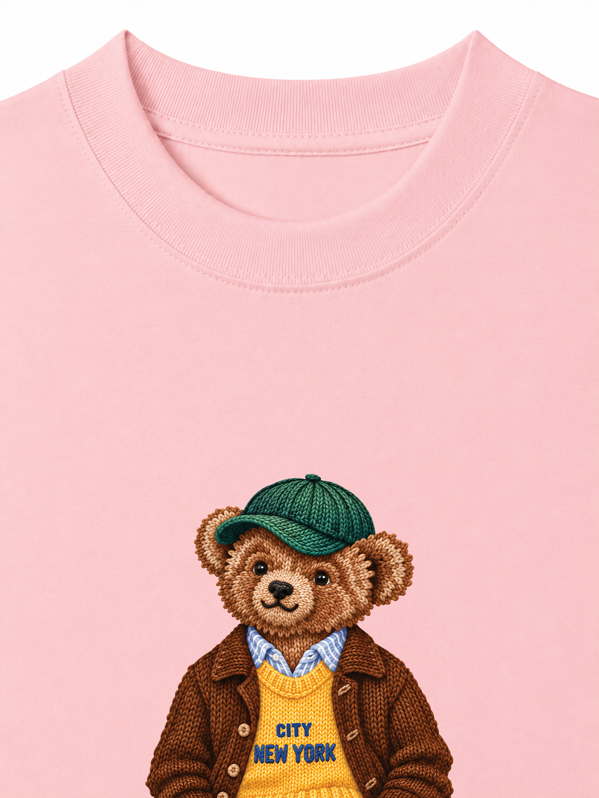 Áo Thun Relaxed Fit Bear Autumn Outfit