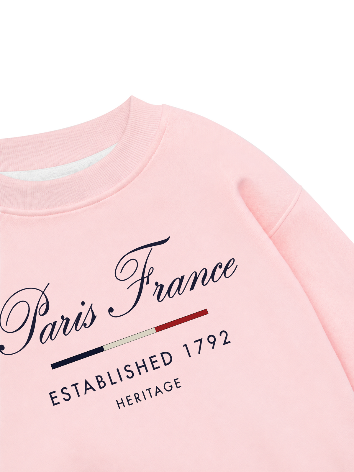 Áo Sweater Nỉ Hai Da Paris France