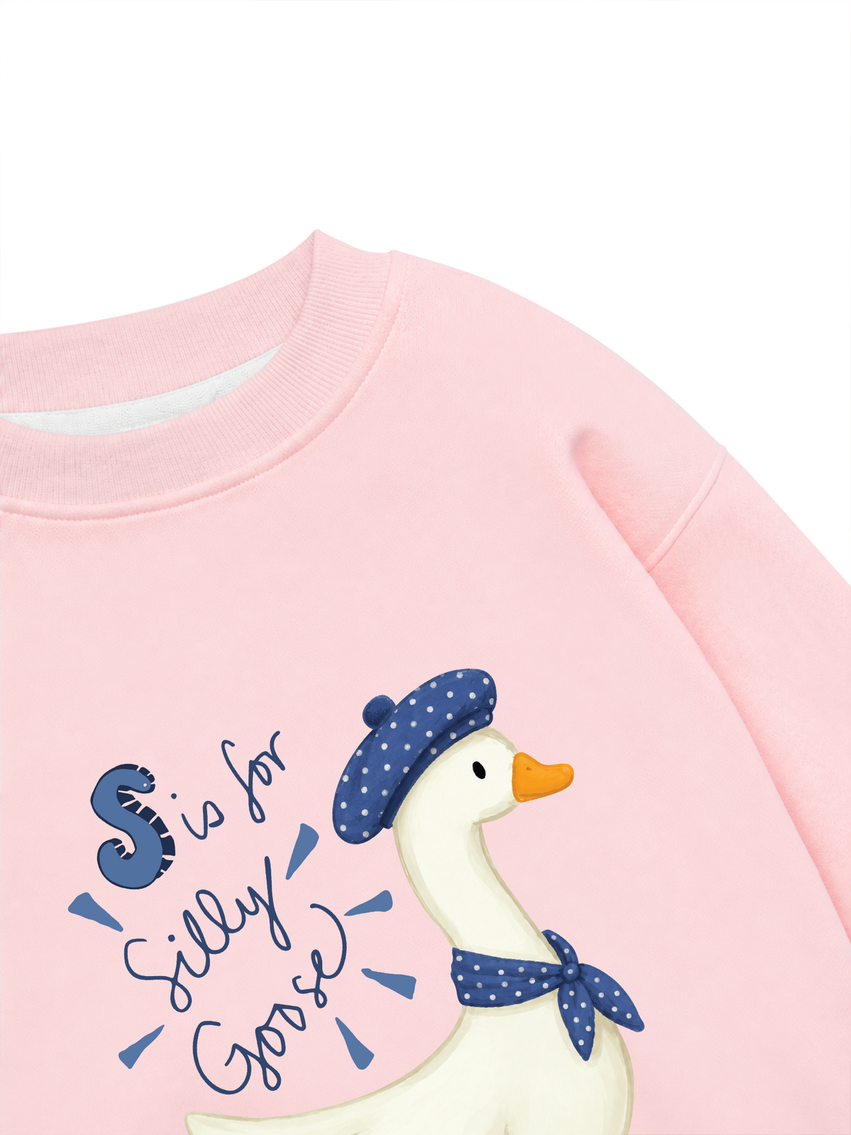 Áo Sweater Nỉ Hai Da Farm Silly Goose