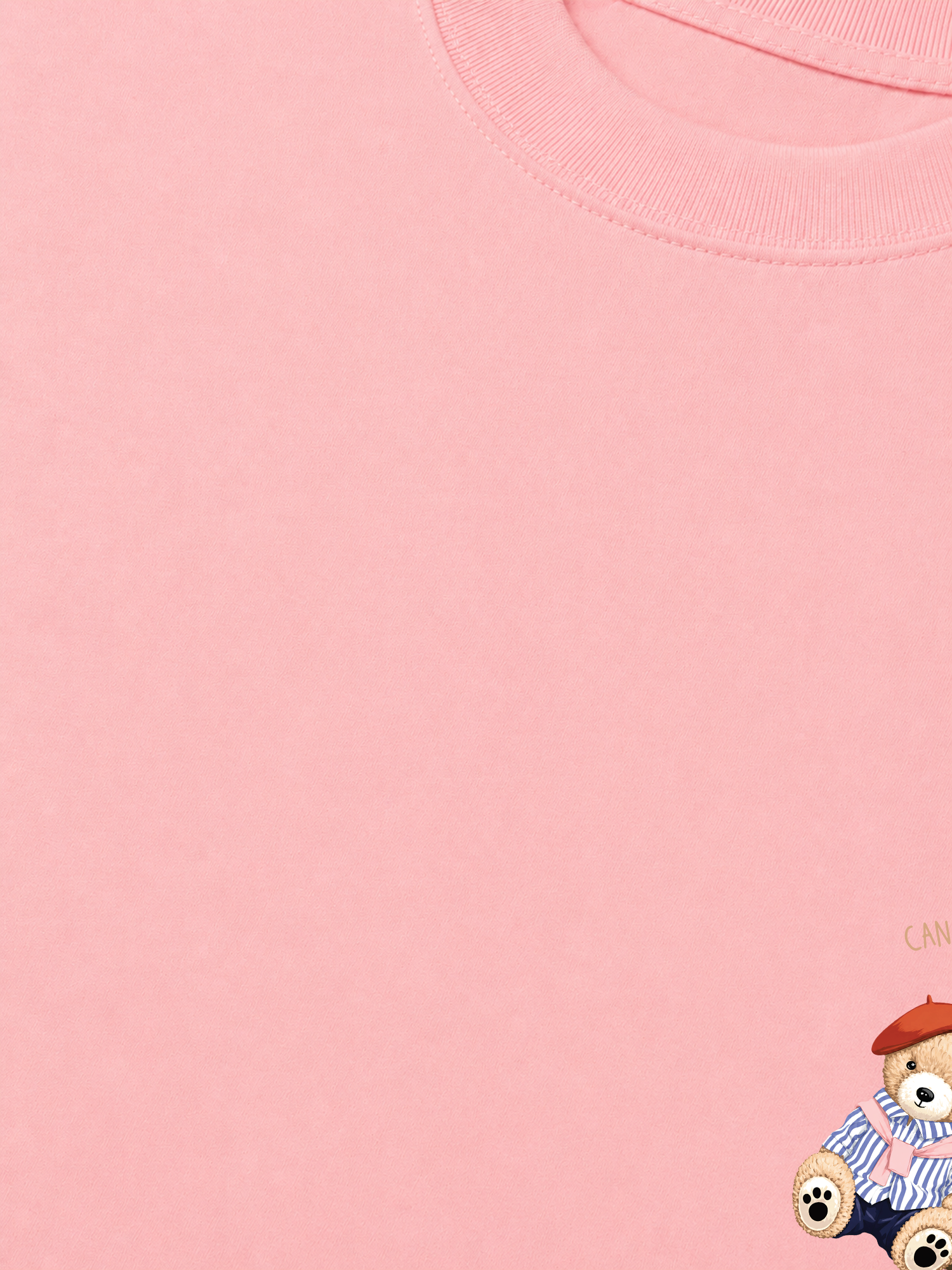 Áo Thun Relaxed Fit Bear Town Cutie Couple Bear