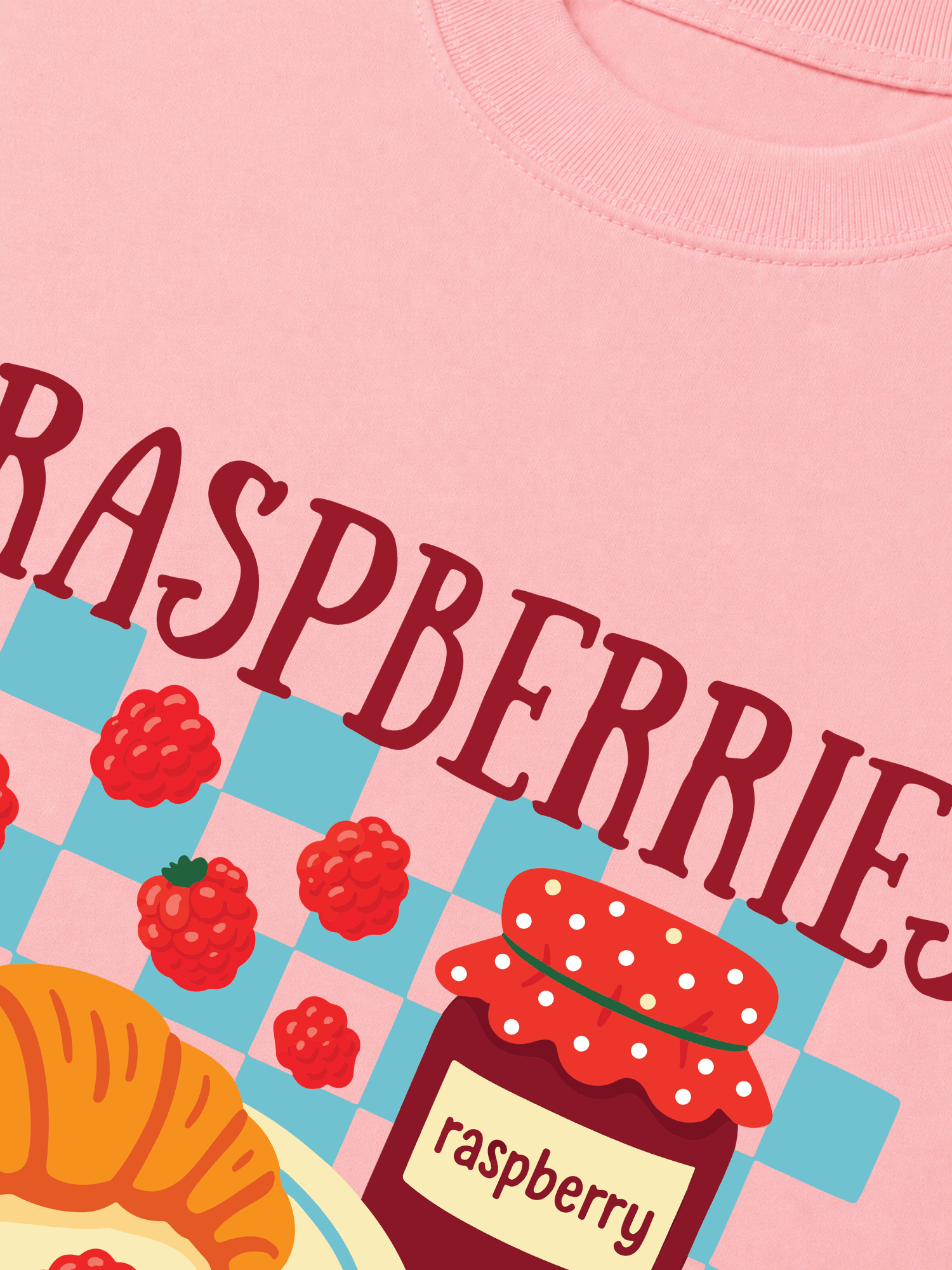 Áo Thun Relaxed Fit Raspberries Sweet And Tart