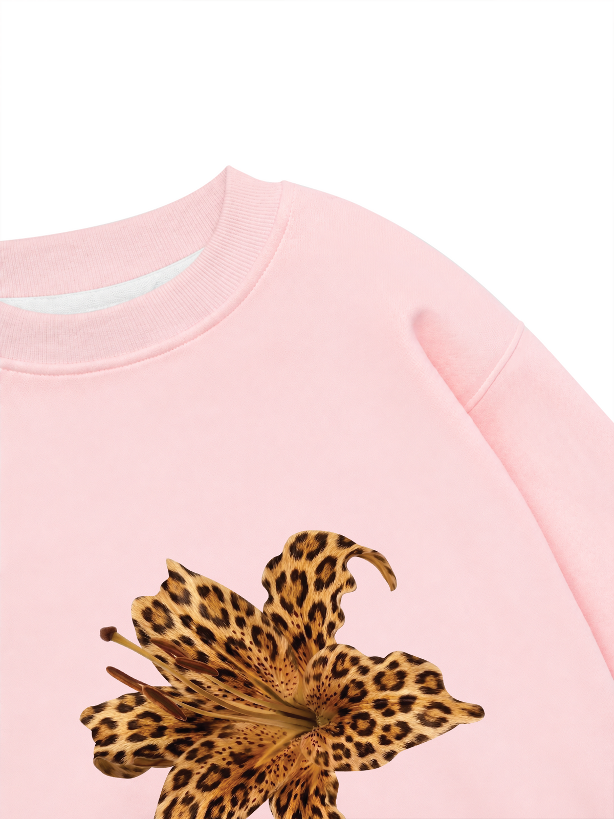 Áo Sweater Nỉ Hai Da Urban Leopard Flower