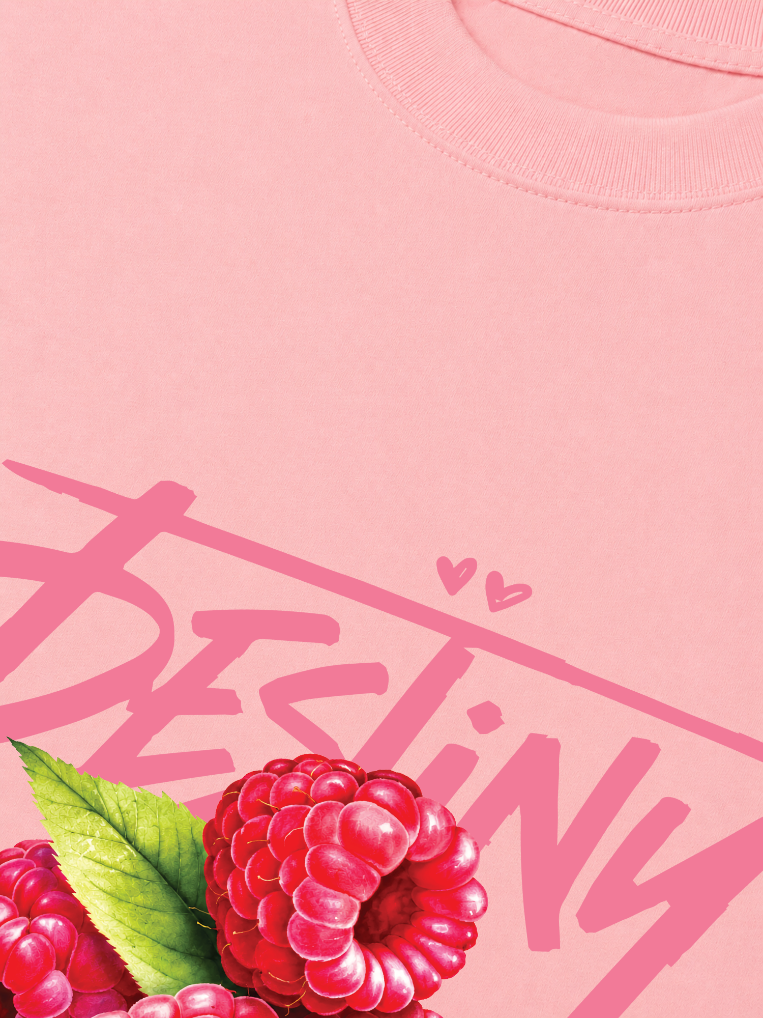 Áo Thun Relaxed Fit Destiny Raspberry