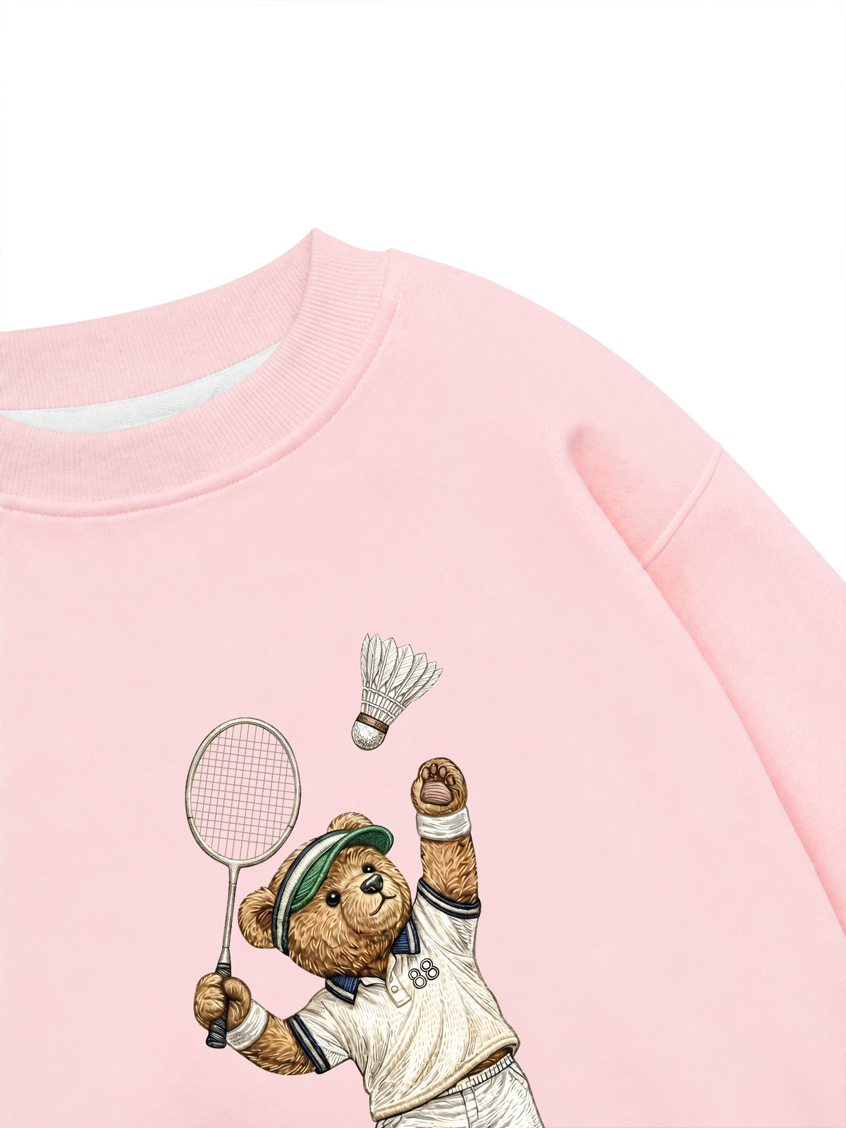 Áo Sweater Nỉ Hai Da Badminton Teddy 88