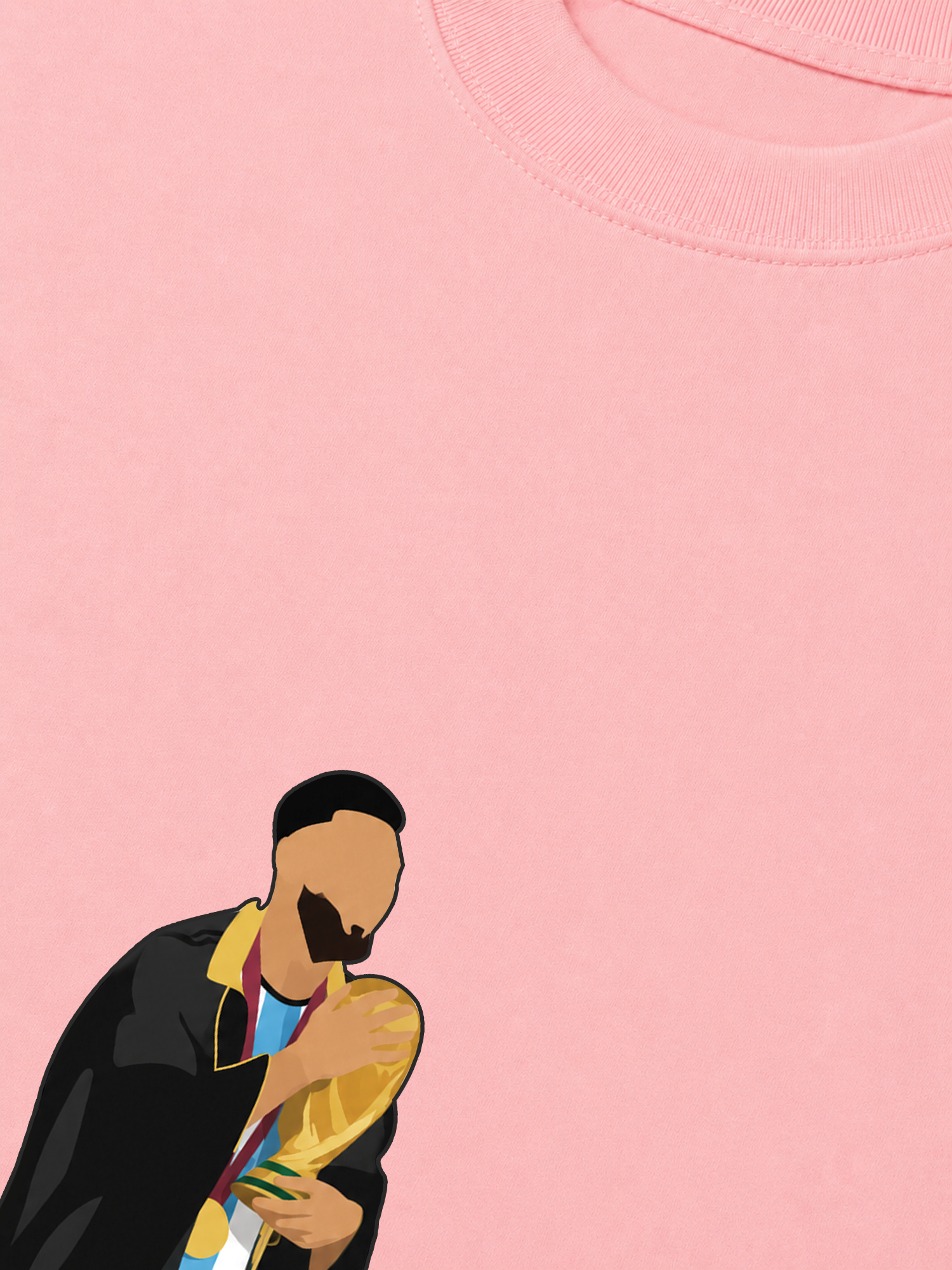 Áo Thun Relaxed Fit  The Goat The Legend