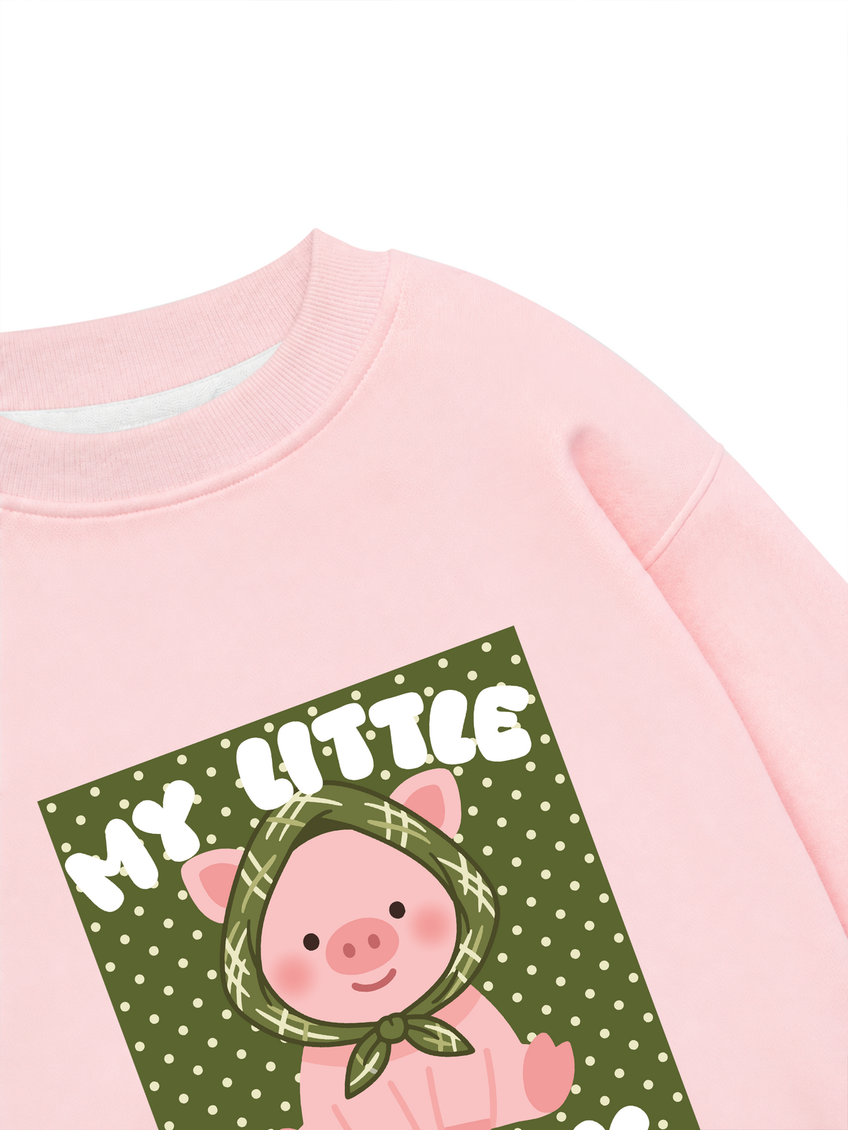 Áo Sweater Nỉ Hai Da Farm My Litle Piggy