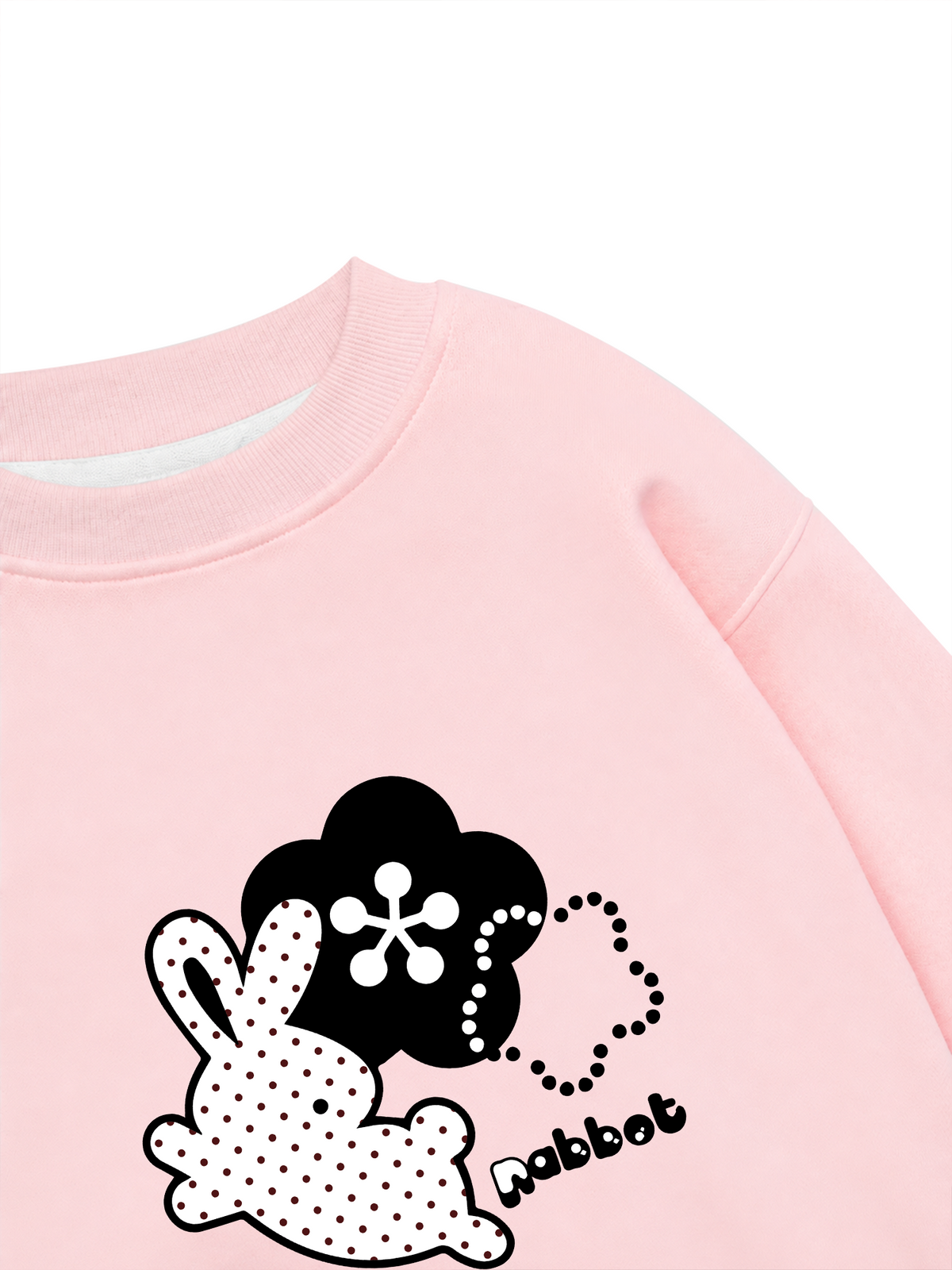 Áo Sweater Nỉ Hai Da Dotty Mood Cute Bunny