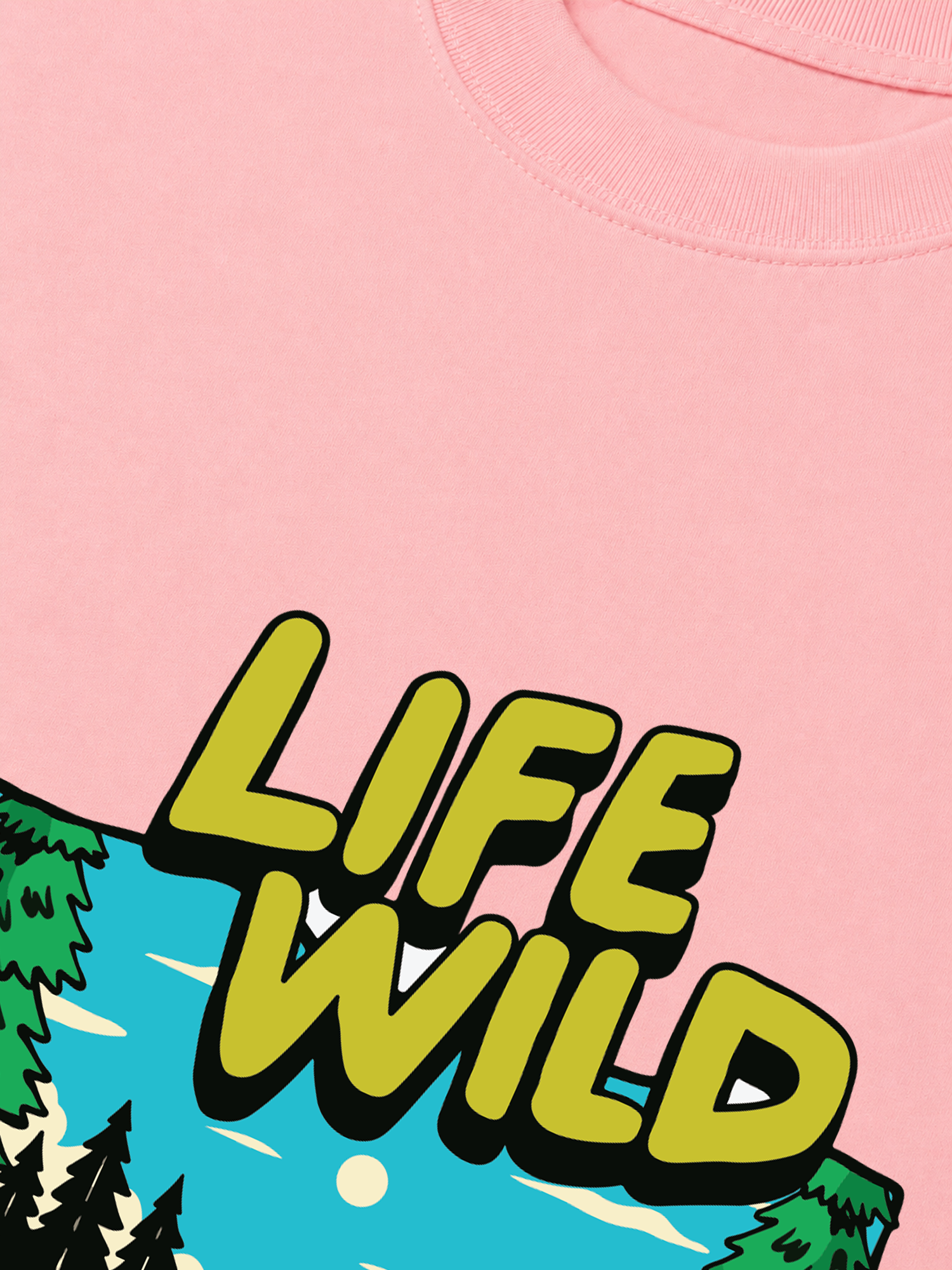 Áo Thun Relaxed Fit Adventure Life Wild