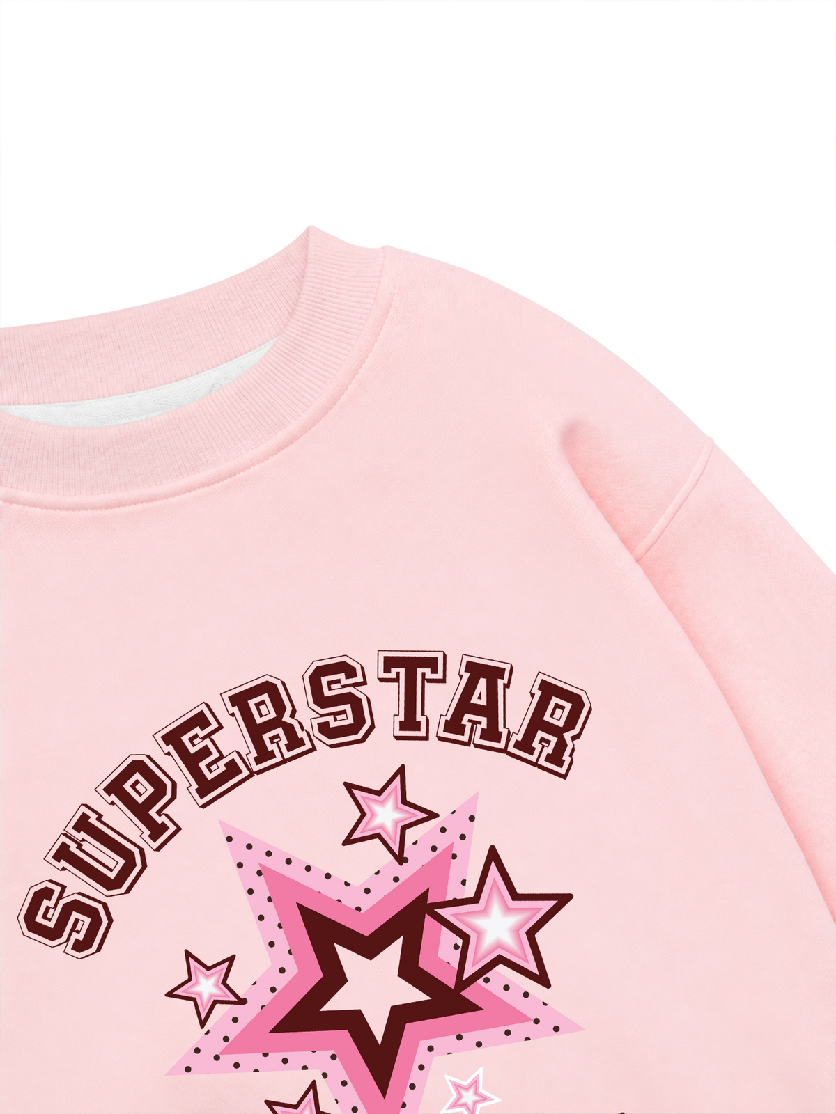 Áo Sweater Nỉ Hai Da Dotty Mood Super Star
