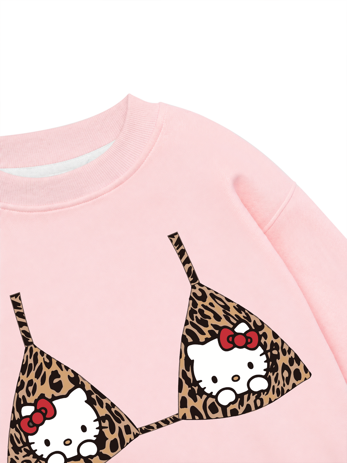 Áo Sweater Nỉ Hai Da Urban Leopard Bikini