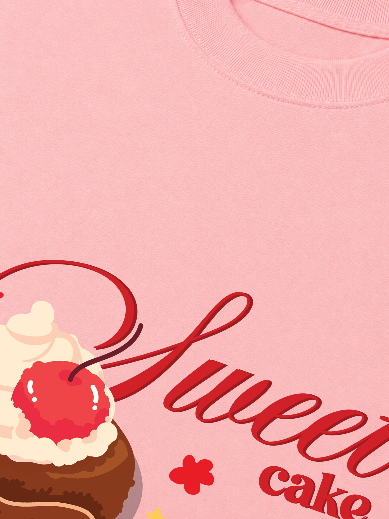 Áo Thun Relaxed Fit Sweet Cake