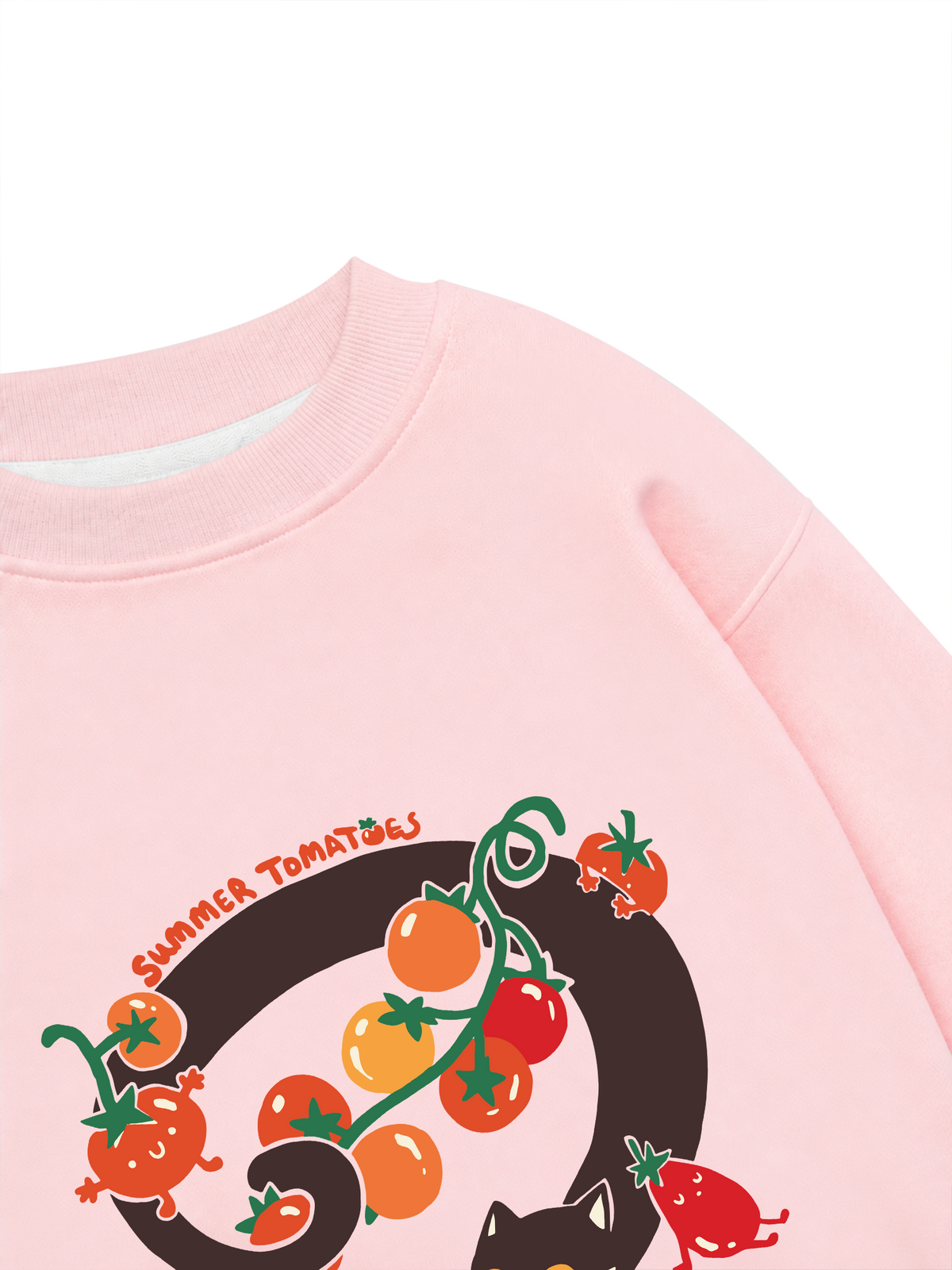 Áo Sweater Nỉ Hai Da Yummy Mood Summer Tomatoes