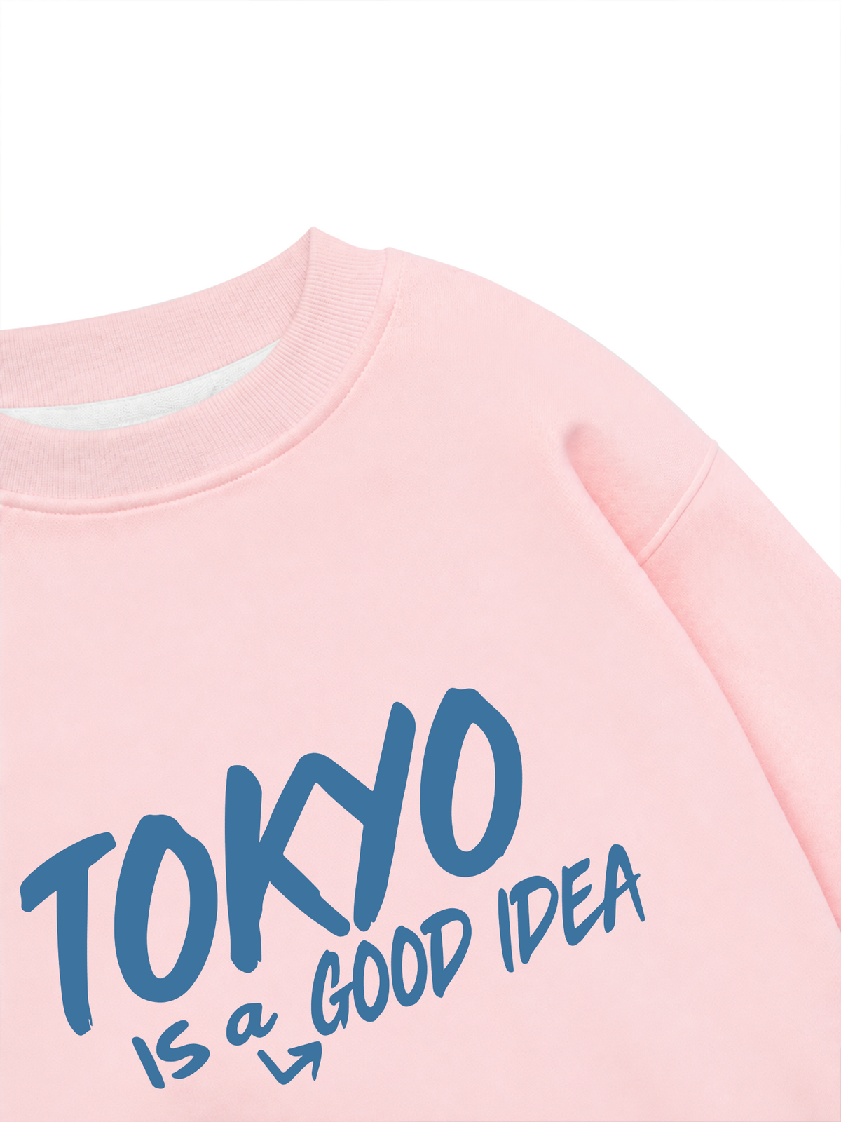 Áo Sweater Nỉ Hai Da City Tokyo Always Is A Good Idea