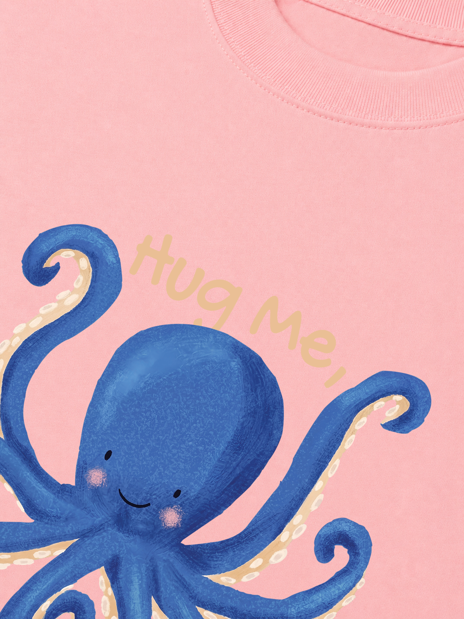 Áo Thun Relaxed Fit Tshirt Tropical Octopus