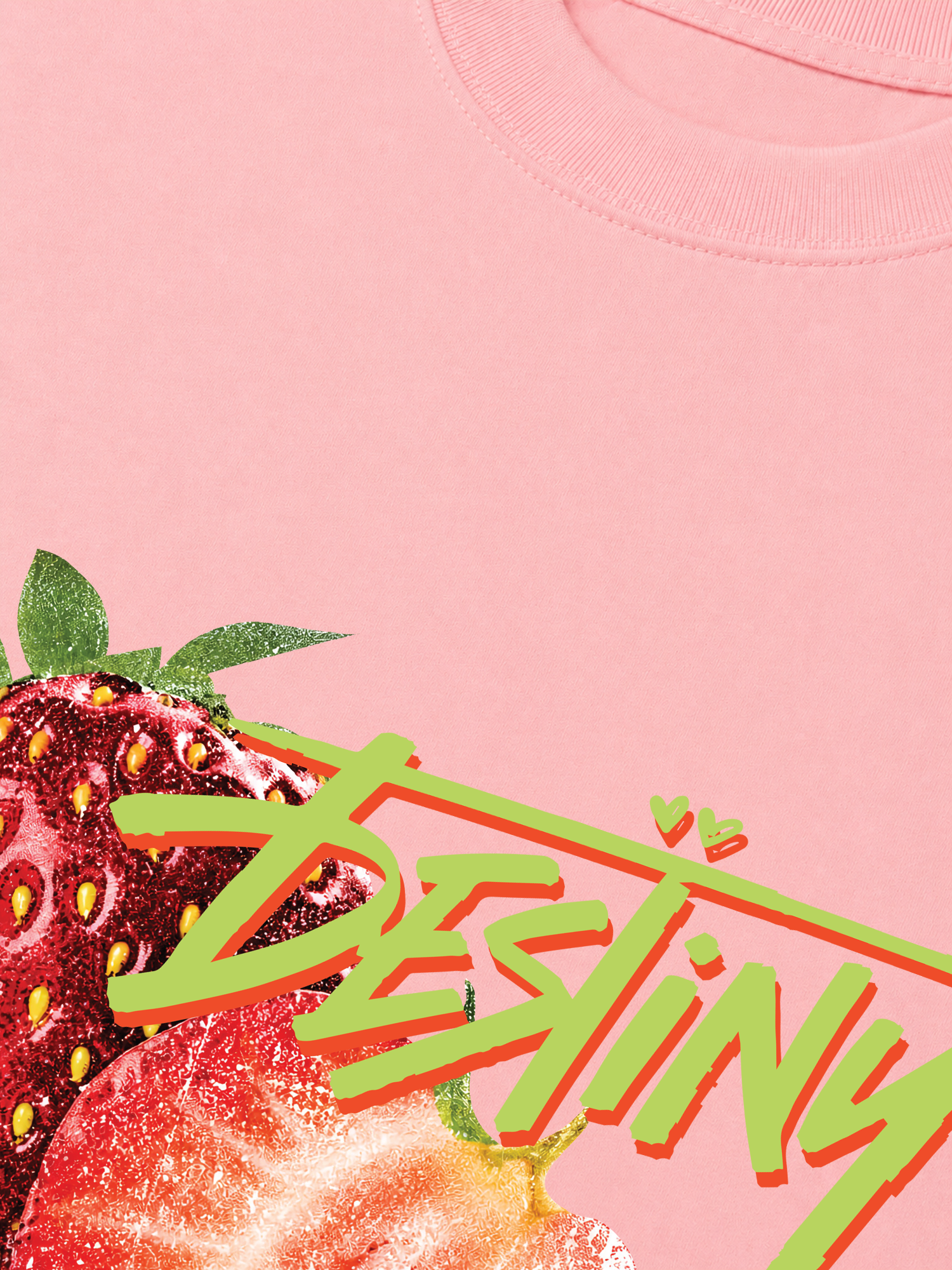 Áo Thun Relaxed Fit Destiny Strawberrys