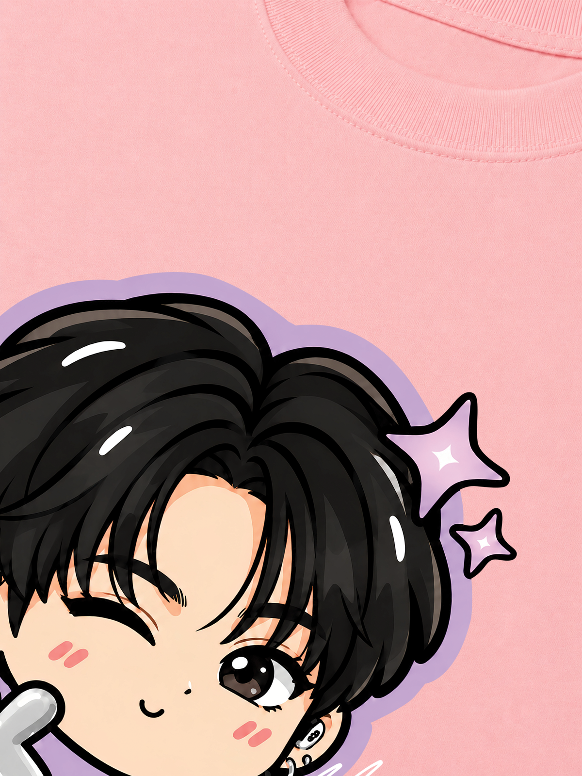 Áo Thun Relaxed Fit JK Chibi