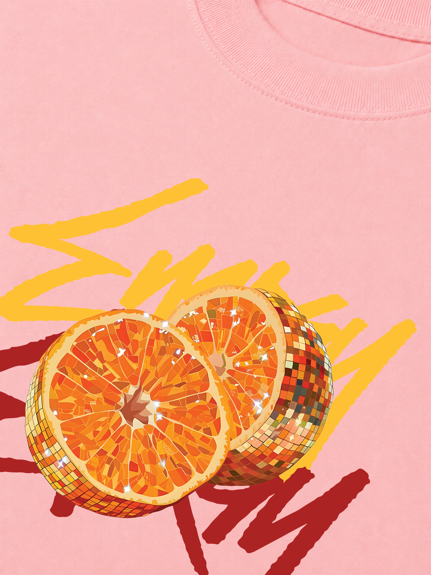 Áo Thun Relaxed Fit Energy Tangerine Dream