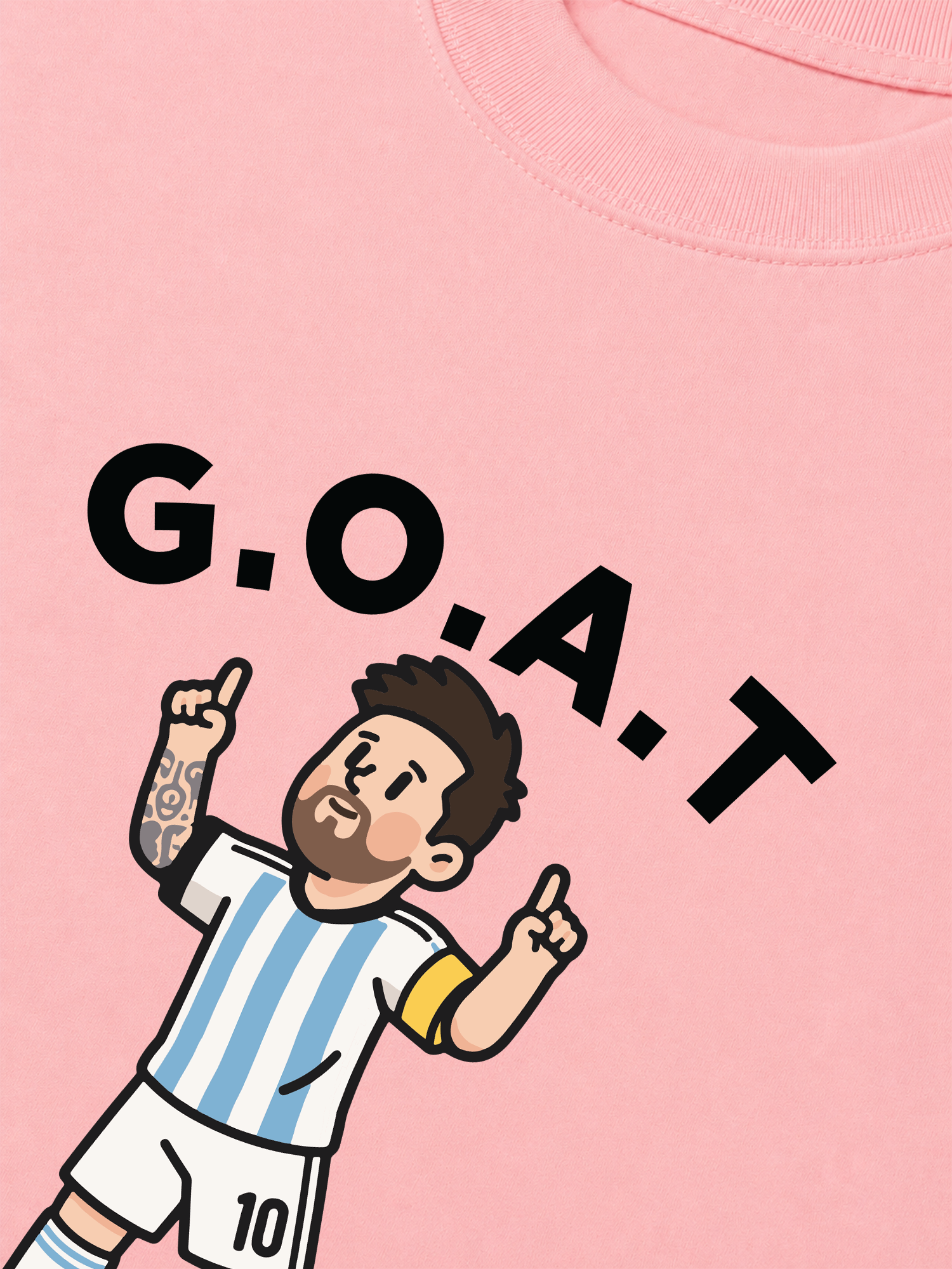 Áo Thun Relaxed Fit Soccer GOAT