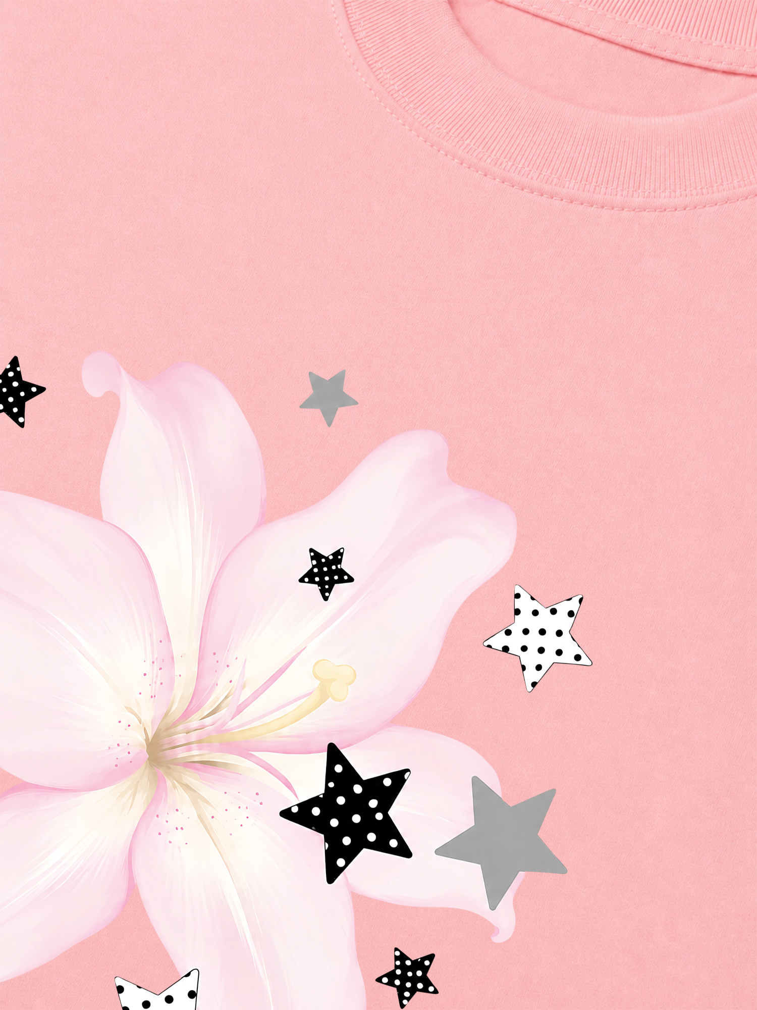 Áo Thun Relaxed Fit Dotty Mood Pretty In Bloom