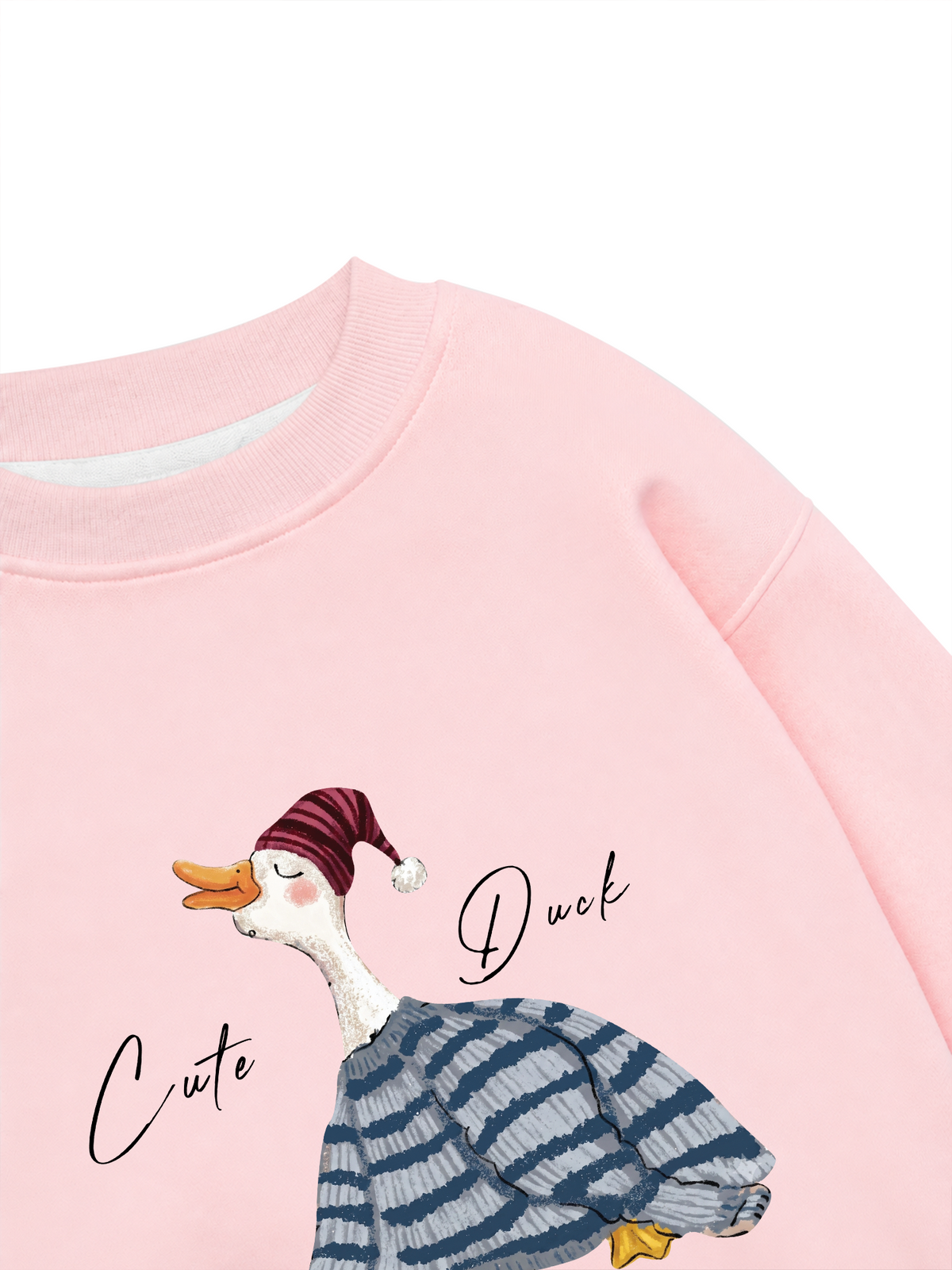 Áo Sweater Nỉ Hai Da Farm Cute Duck