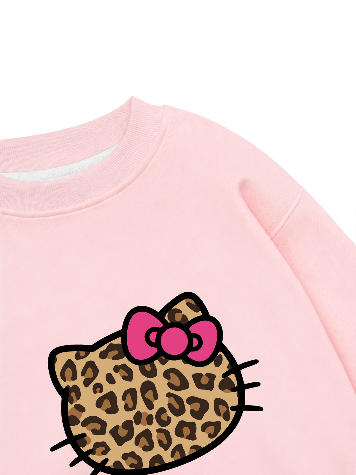 Áo Sweater Nỉ Hai Da Urban Leopard Kitty