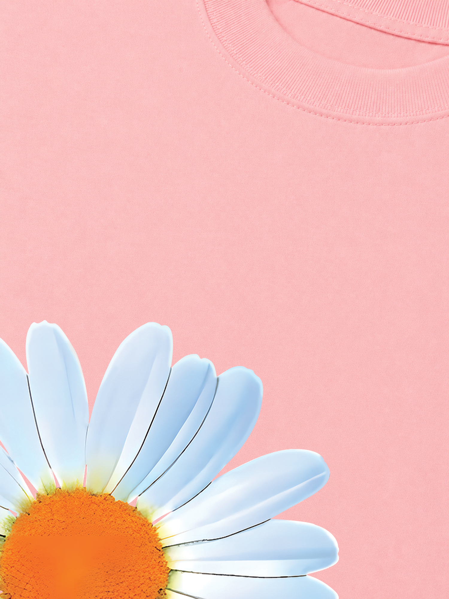 Áo Thun Relaxed Fit Floral Design For VIP Daisy Flower
