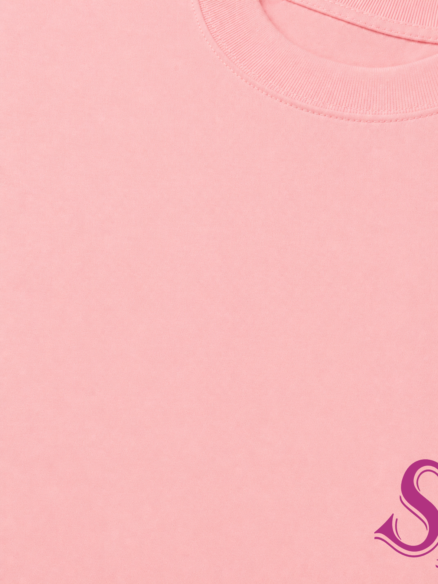 Áo Thun Relaxed Fit Baseball Pink SF