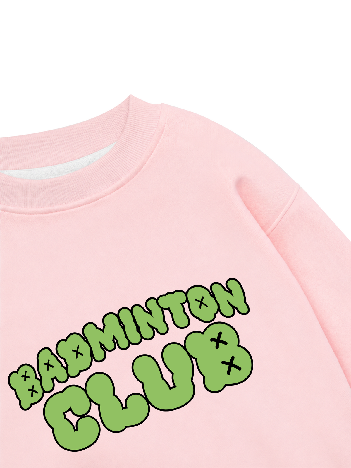 Áo Sweater Nỉ Hai Da Badminton Club My Other Club Is A Net