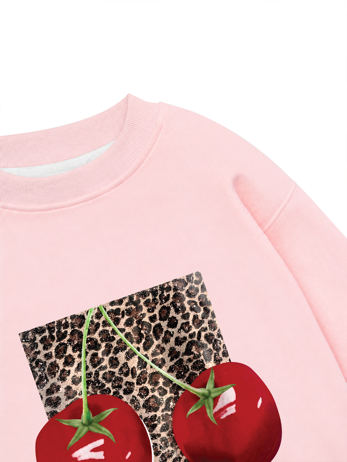Áo Sweater Nỉ Hai Da Urban Leopard Tomatoes Perfection