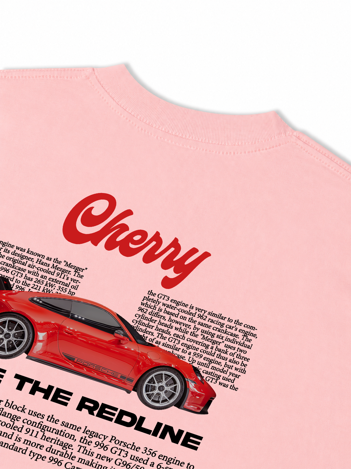 Áo Thun Relaxed Fit Red Cherry Mood