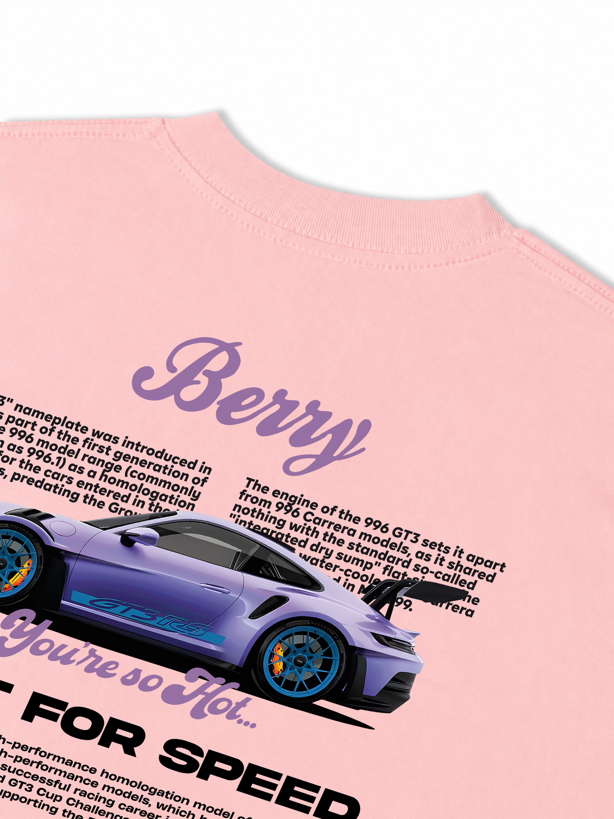 Áo Thun Relaxed Fit Violet Berry