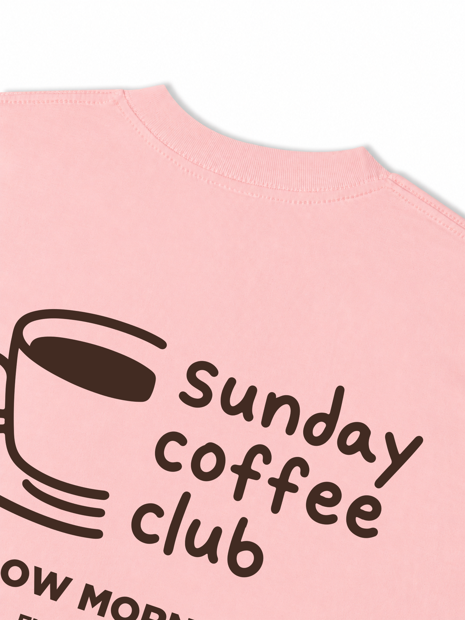 Áo Thun Relaxed Fit Sunday Coffee Club