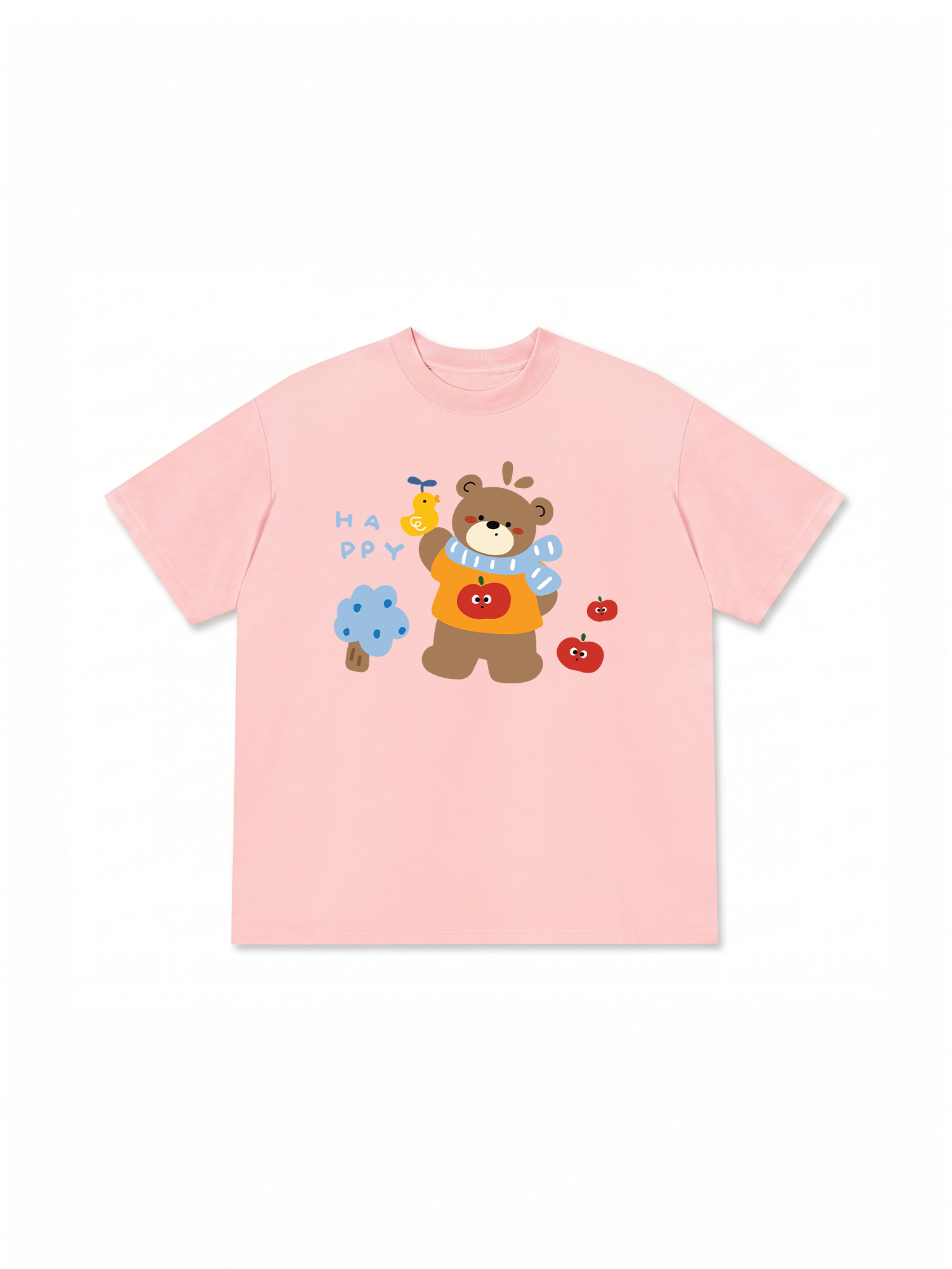 Áo Thun Relaxed Fit Bear Town Happy Bear