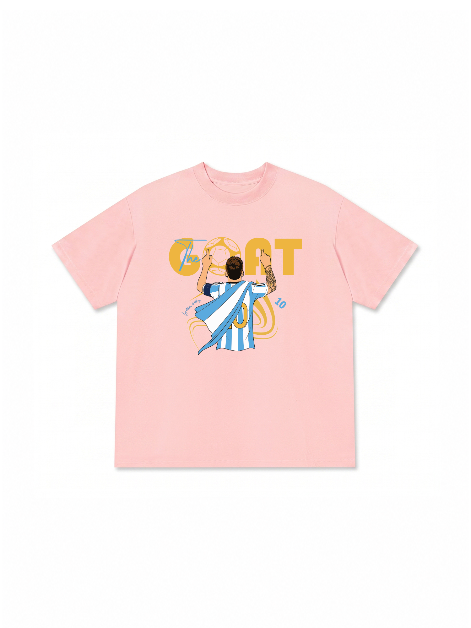 Áo Thun Relaxed Fit The Goat M10 Impossible Is Nothing