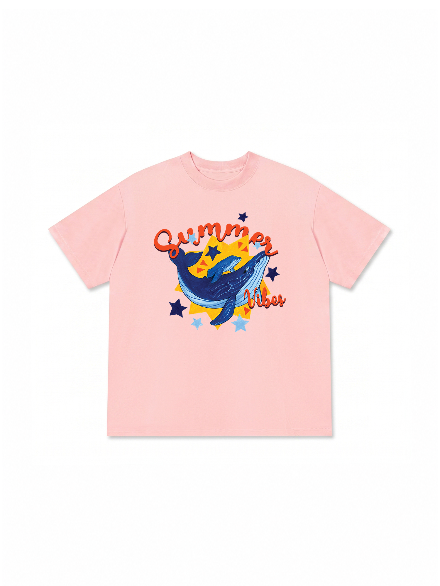 Áo Thun Relaxed Fit Tshirt Tropical Summer Vibes