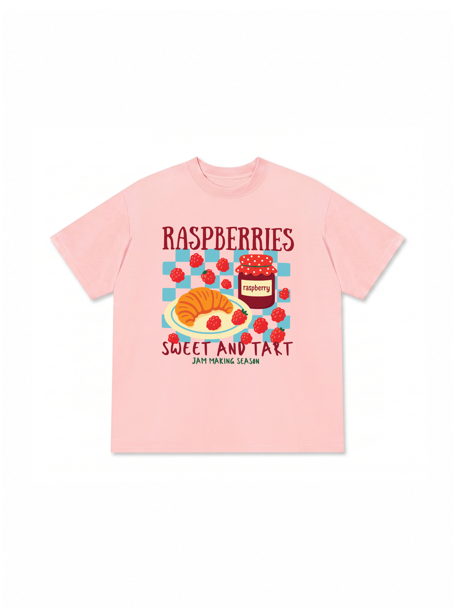 Áo Thun Relaxed Fit Raspberries Sweet And Tart
