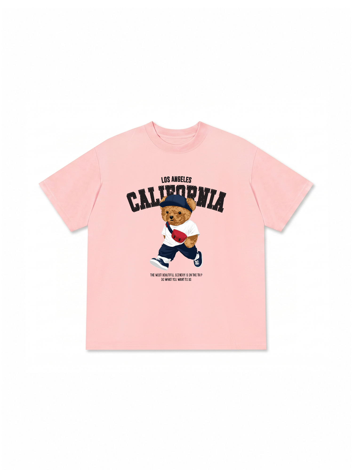 Áo Thun Relaxed Fit Bear Town California