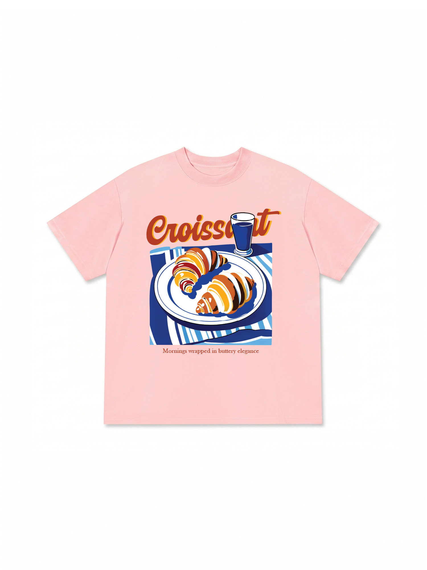 Áo Thun Relaxed Fit Croissant